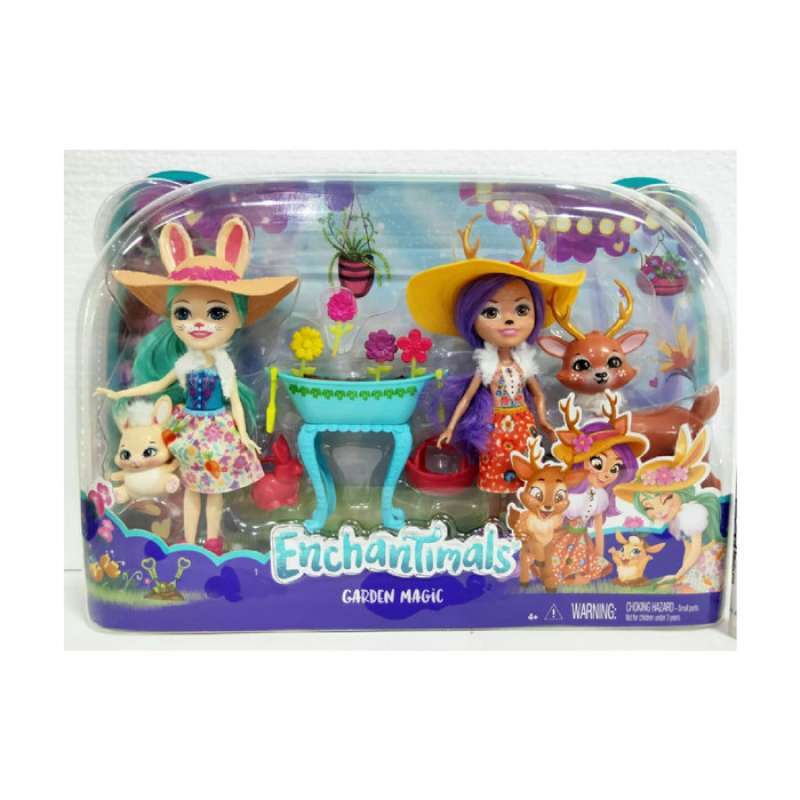 Enchantimals garden magic doll set online