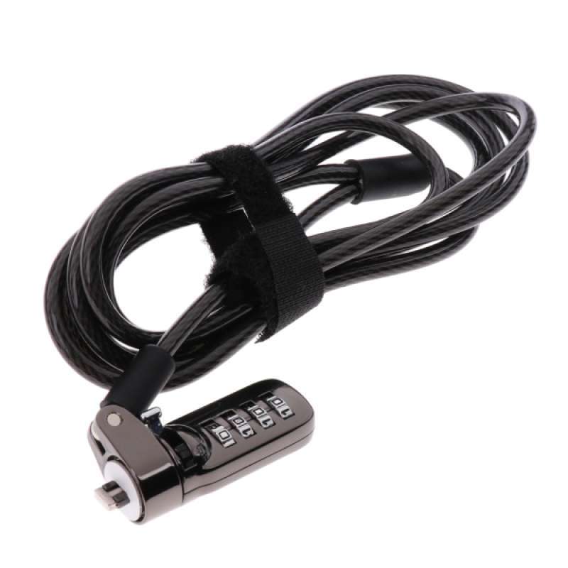 anti theft computer security cable chain leash lock laptop notebook monitor