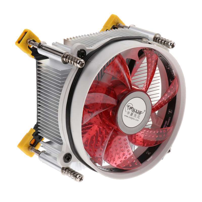 pc computer cpu cooler heatsink 9cm cooling fan radiator for lga cpu 1366 1