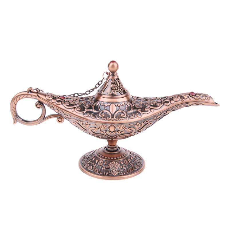 Jual Unique Aladdin Lamp Jewelry Holder Box Home Table Decoration Special Gift Online Oktober 2020 Blibli Com
