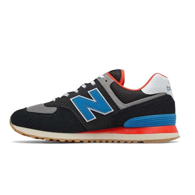 new balance ml574 black blue