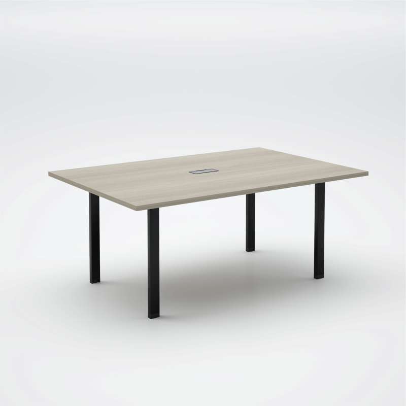 Jual Meja Kantor Rectangular Meeting Table Ash Grey Pmt2412a1 Officescale Online Oktober 2020 Blibli Com