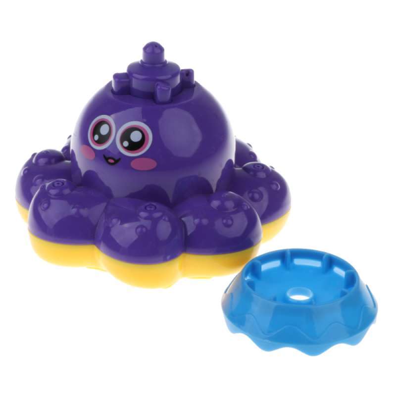 Jual Baby Bath Toy Float Swimming Octopus Water Spray Toy For Bathtub Pool Purple Online Desember 2020 Blibli