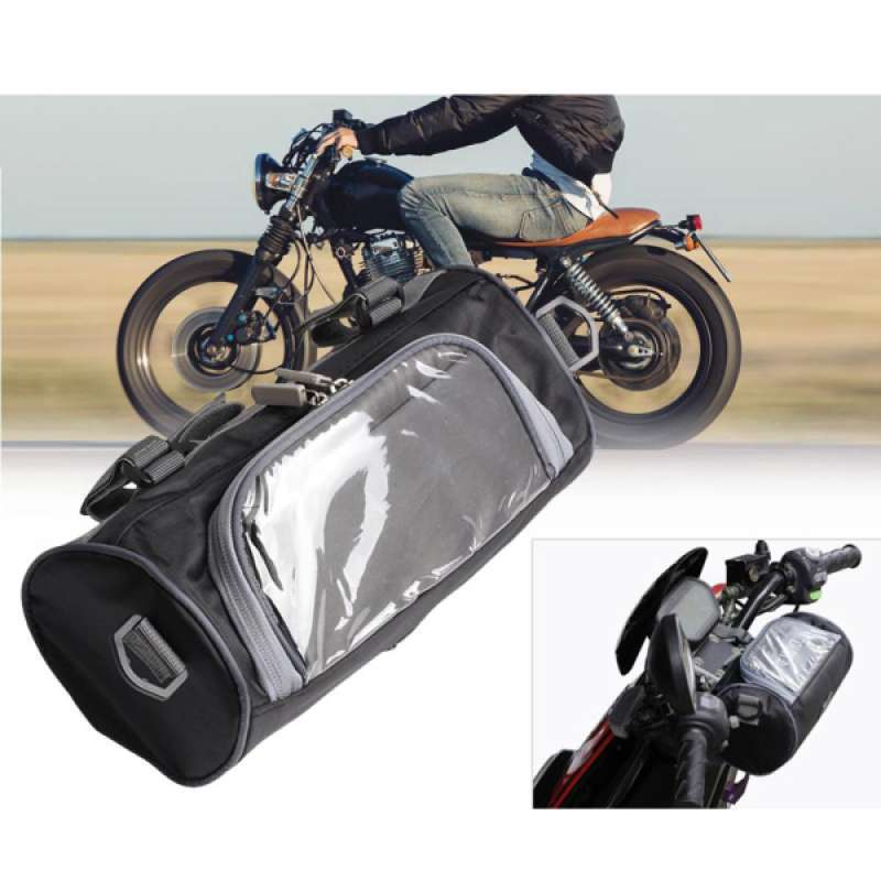 Jual Durable Motorcycle Front Bag Basket Motorbike Bicycle Frame Basket Phone Holder Online Maret 2021 Blibli