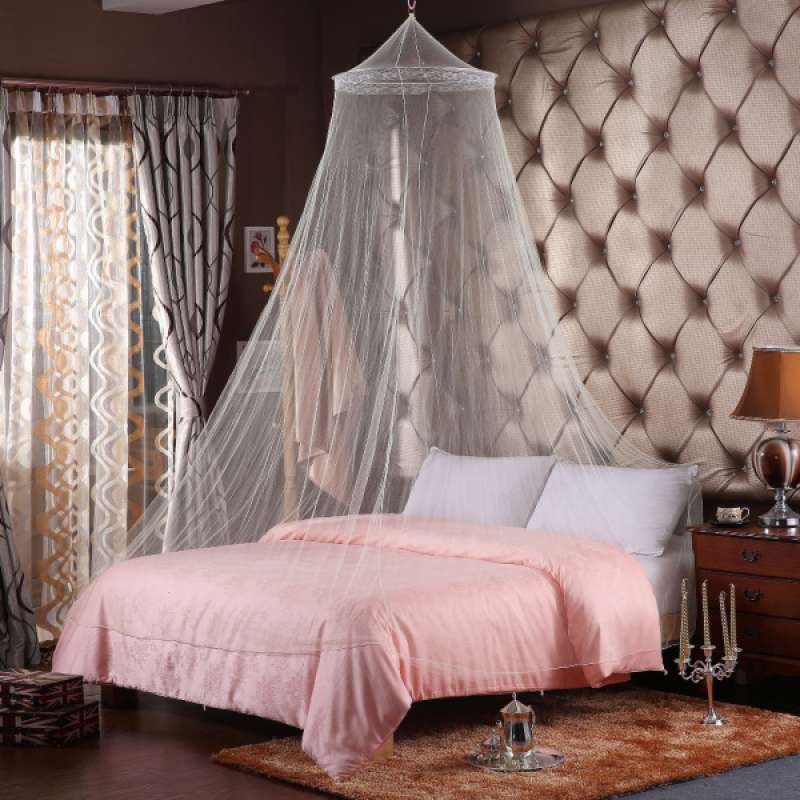 Jual Luxury Princess Romantic Bed Net Canopy Netting Mosquito Net Bedroom Decor 2pack Online Desember 2020 Blibli