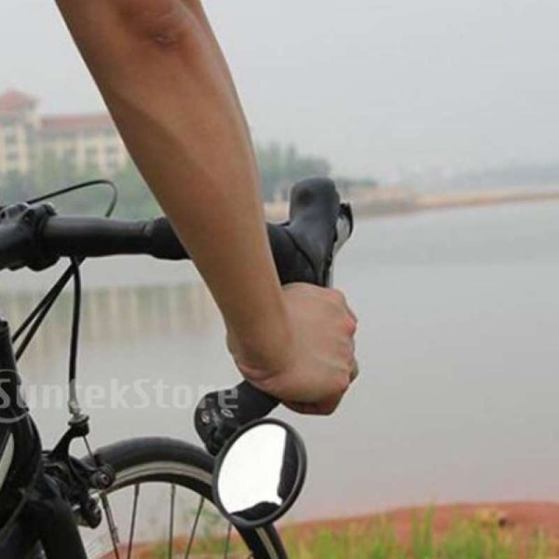 360° View Bike Mirror Safety Rearview Handlebar Bicycle Flexible Cycling Rear RR