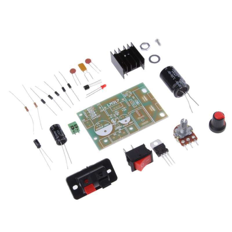 LM317 DC 5V-35V DIY Kit AC/DC Adapter Netzteil Power Supply Board Module Set