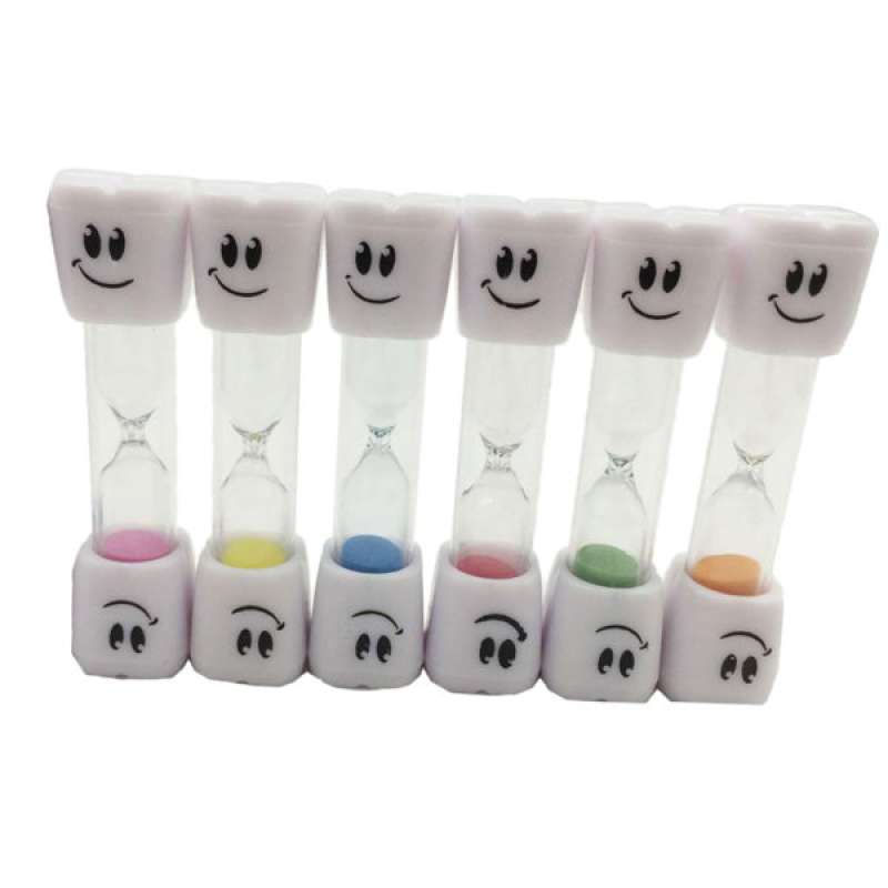 Jual 6pcs Sand Timer 6 Colors Hourglass Timer 3mins Timer Kids Classroom Timer Online November 2020 Blibli Com