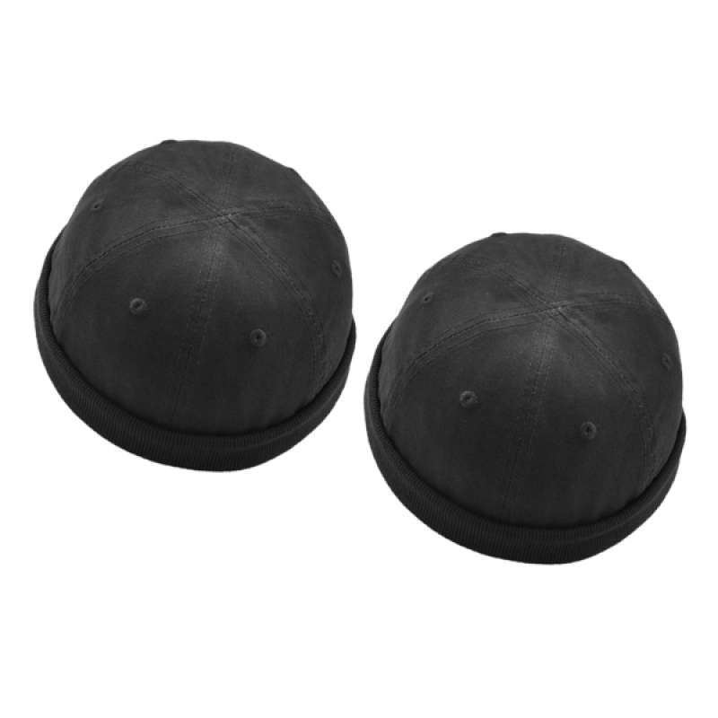 Promo 2x Mens Skullcap Cap Docker Hat 