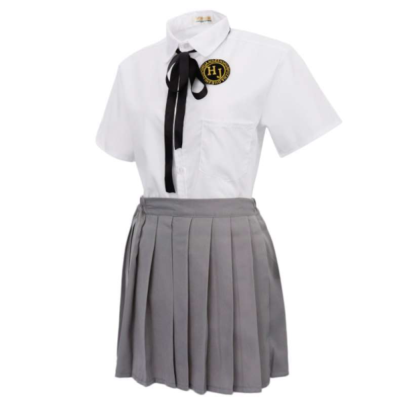 gray skirt uniform