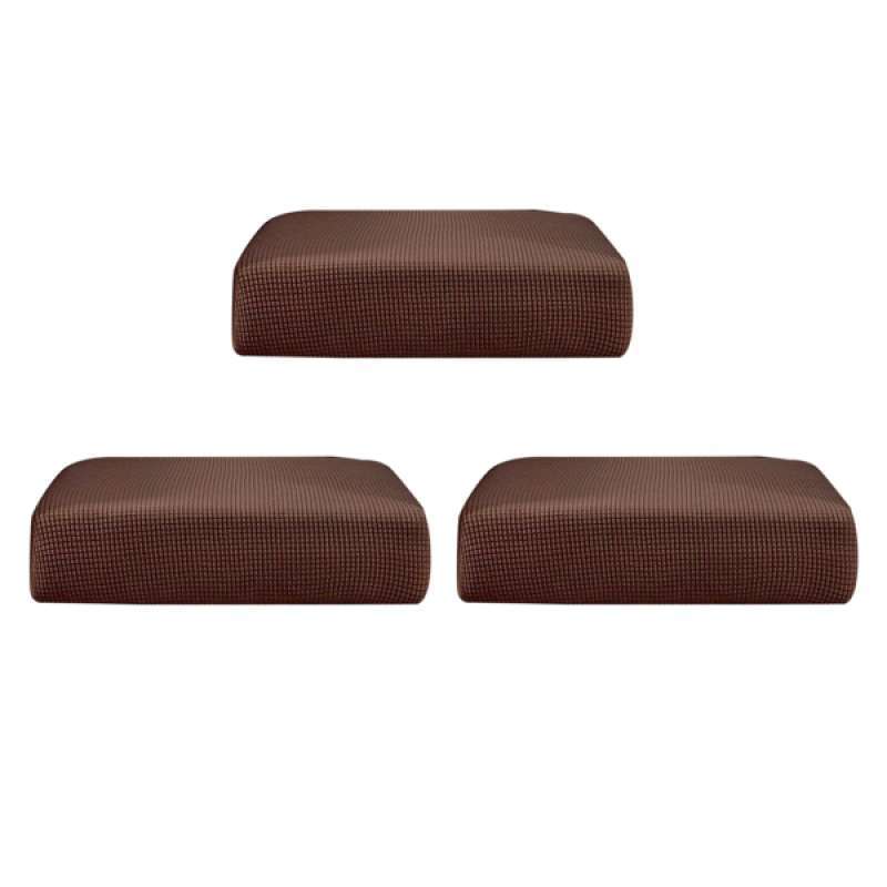 3 pieces stretch sofa seat cushion protector couch slipcovers armchair cover