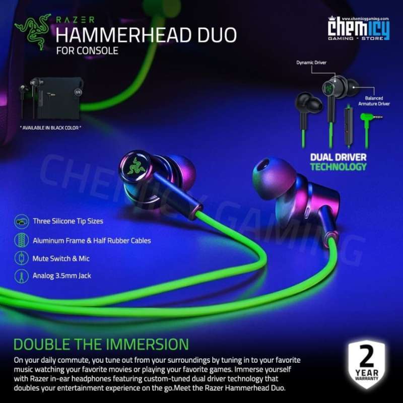 Razer hammerhead best sale duo gaming earbuds