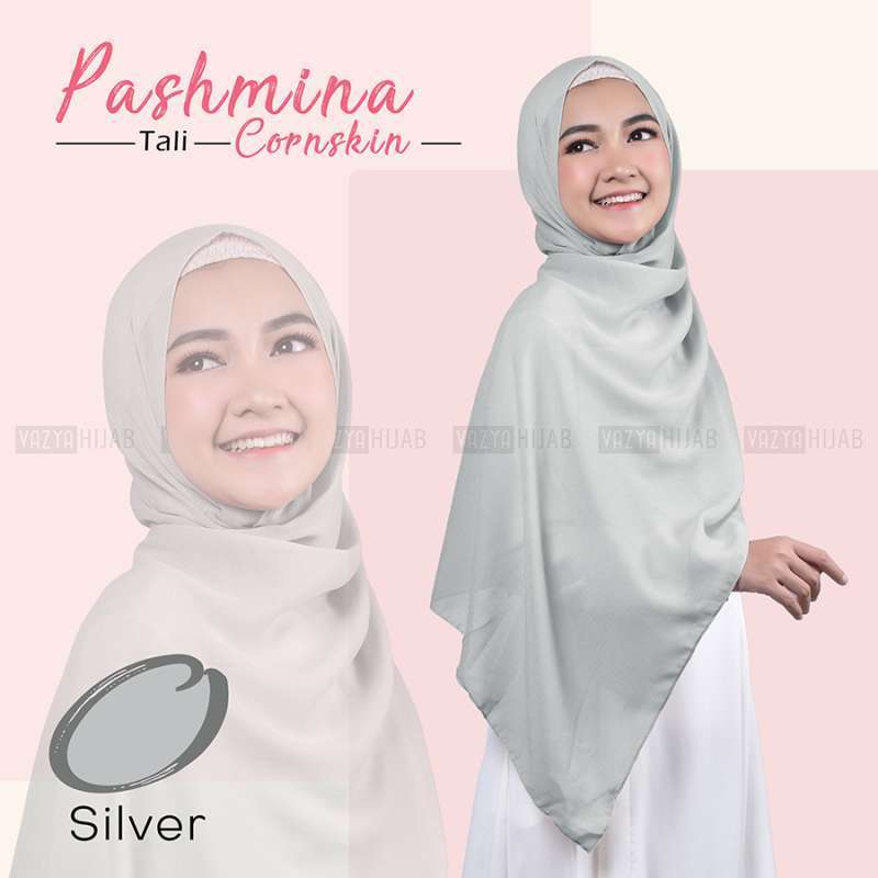 Jual Vazya Hijab Pashmina Tali Cornskin 180 X 75 Hijab Jilbab Online Oktober 2020 Blibli Com