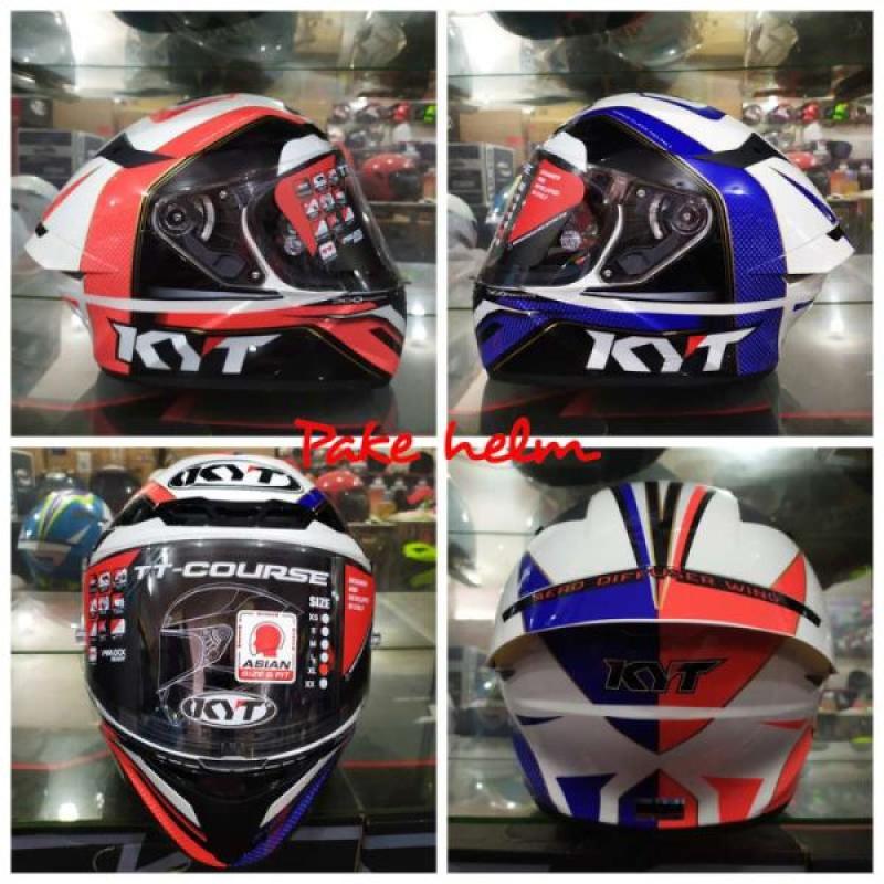 Jual Helm Kyt Tt Course Grand Prix Blue Red Helm Kyt Full Face Online Oktober 2020 Blibli Com