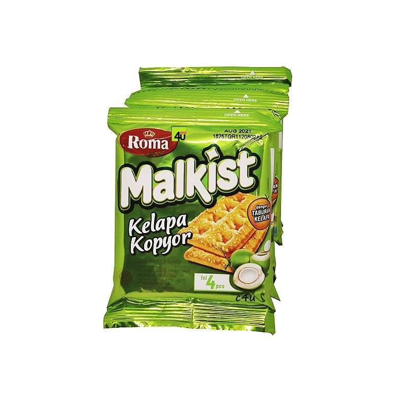 Jual Roma Malkist Kelapa Kopyor Kemasan Renceng 10 Sachet Murah Mei 2021 Blibli
