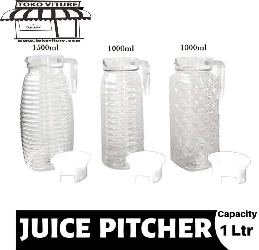 Jual Muranee Juice Pitcher Water Jug Botol Plastik Jus 1l Type 2 Online November 2020 Blibli