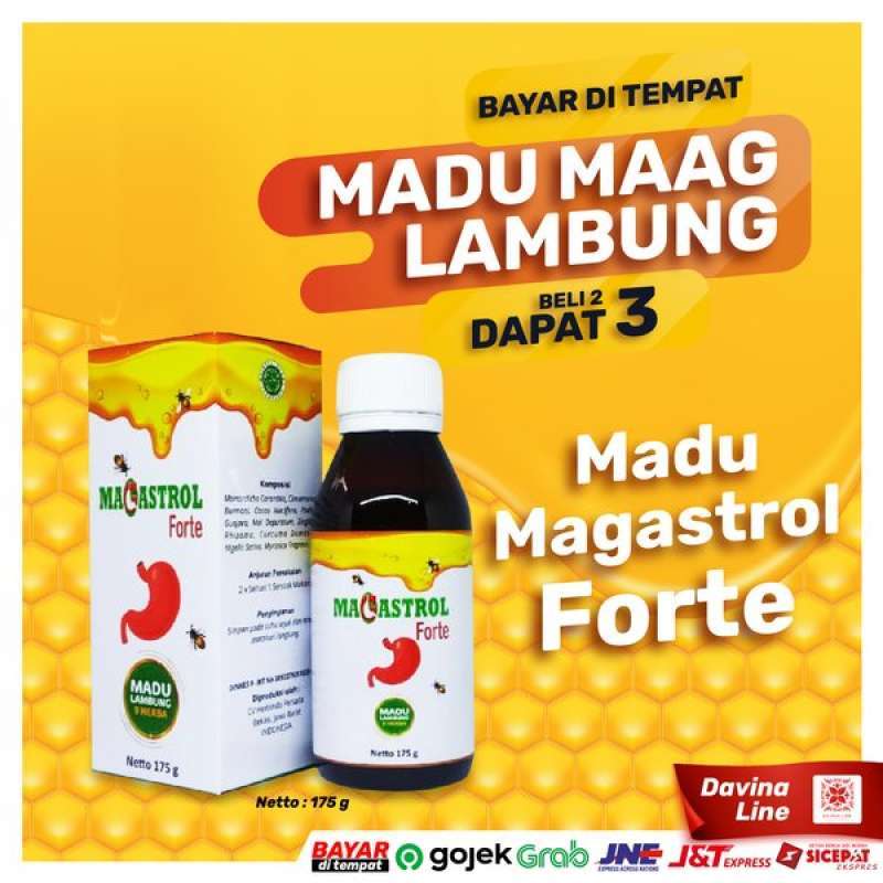 Jual Madu Magastrol Forte Beli 2 Gratis 1 Obat Asam Lambung Maag Gerd 100 Original Online Januari 2021 Blibli
