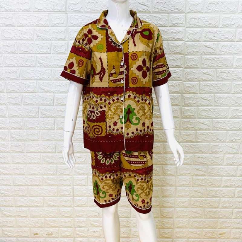 Jual Happy99 Baju Tidur Batik Piyama Wanita Murah Mei 2021 Blibli