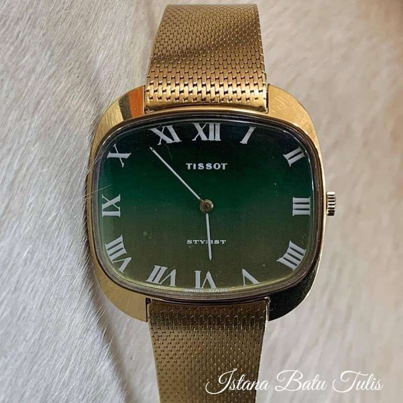 Jual TISSOT VINTAGE STYLIST GREEN 
