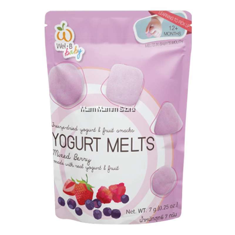 Wel b 2025 baby yogurt melt