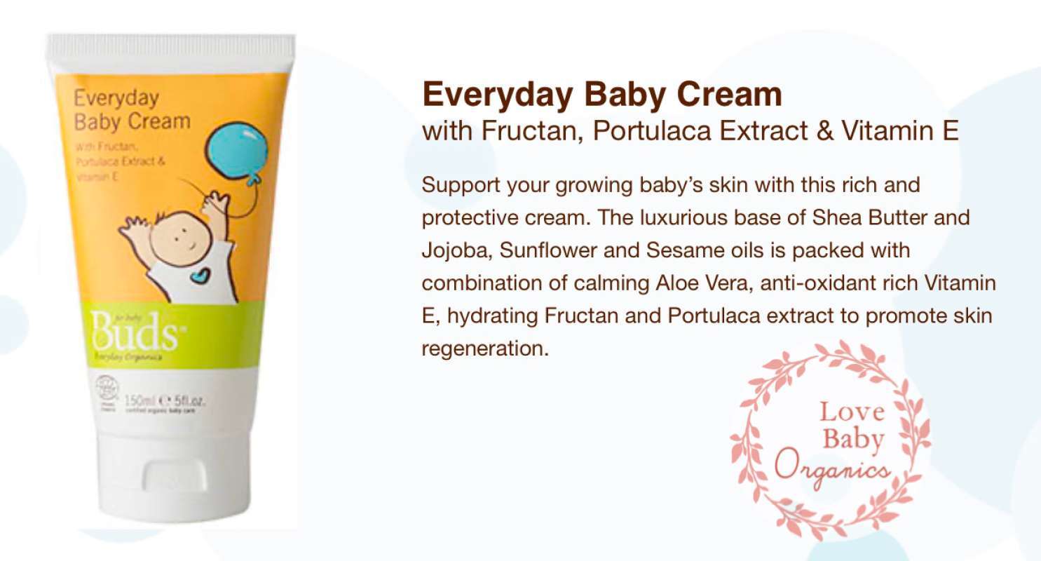 Jual Buds Everyday Organics Everyday Baby Cream 75 Ml Lotion Badan Bayi Anak Organik Alami Natural Exp 2023 Online September 2020 Blibli Com