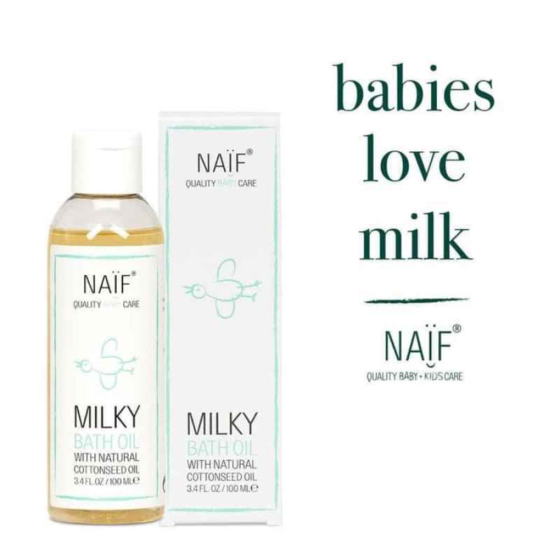 Jual Naif Milky Calming Baby Bath Oil 100ml Perlengkapan Mandi Bayi Sabun Mandi Anak Bayi Bahan Natural Organik Alami Exp 2021 Online September 2020 Blibli Com