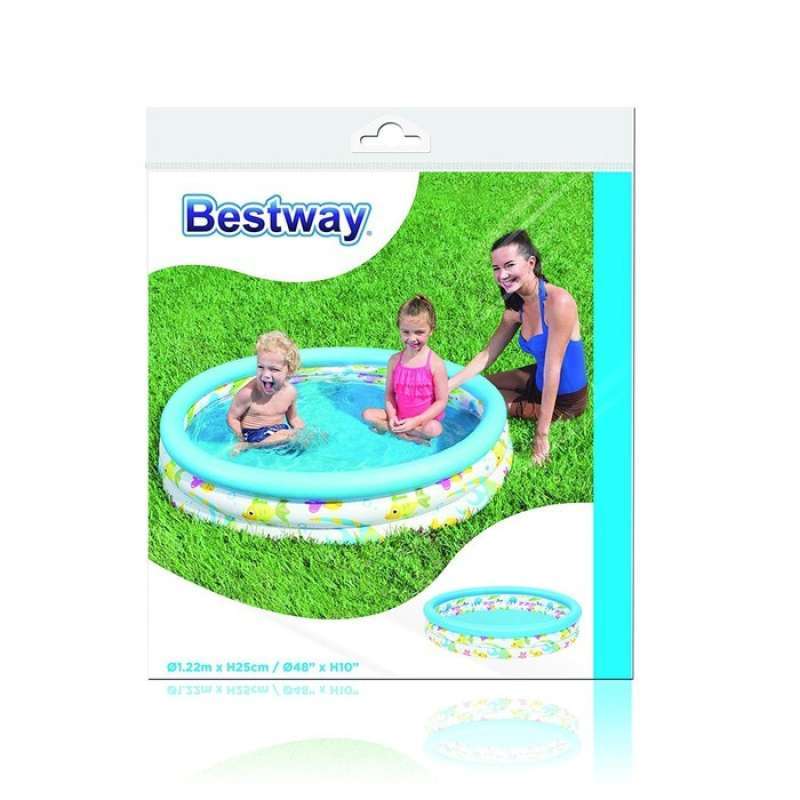 Jual Kolam Renang Anak Bestway Ocean Life 51009 Online September 2020 Blibli Com