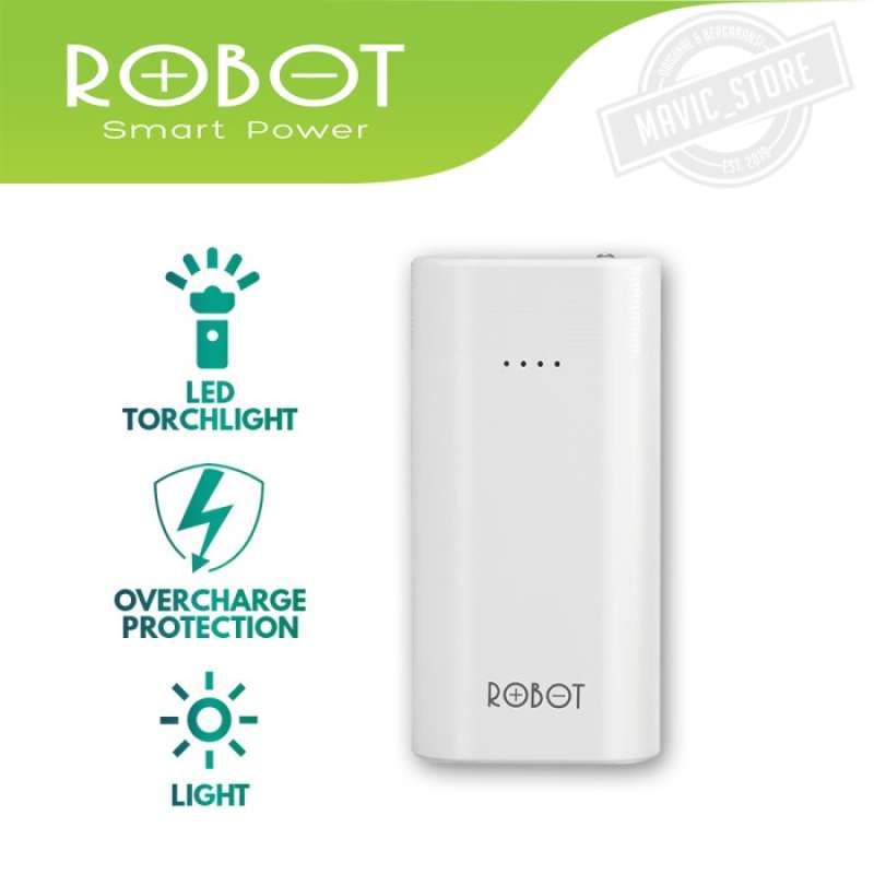 Jual DISKON..!! Power Bank ROBOT GARANSI 1 TAHUN RT5800 ...