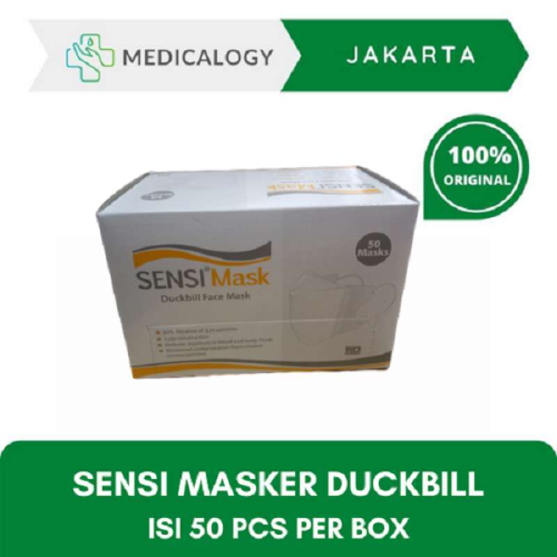Jual Masker Sensi Duckbill Per Box Isi 50 Pcs Online November 2020 Blibli