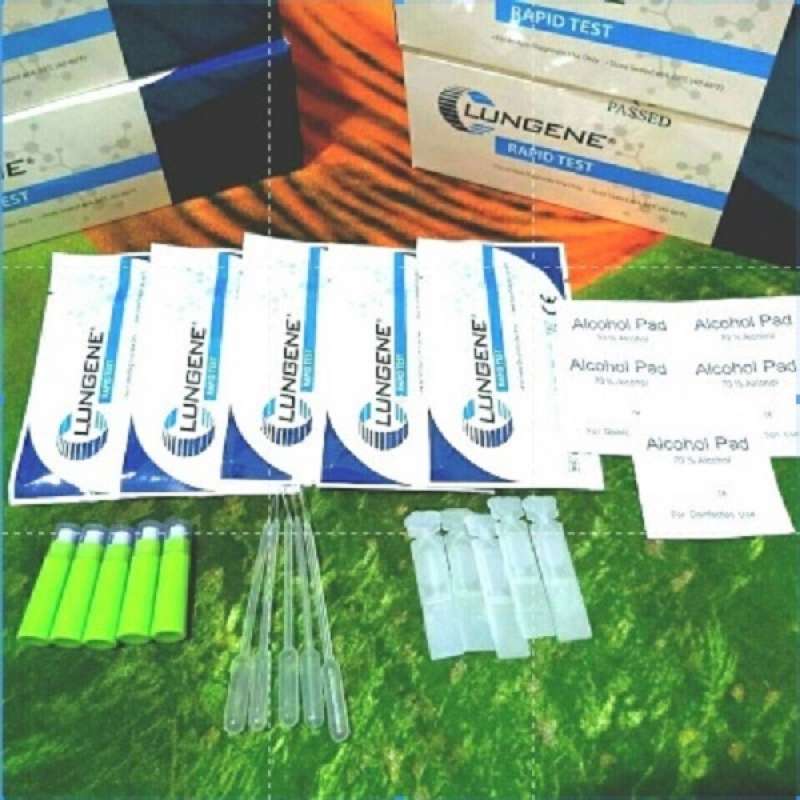Jual Clungene Kit Igg Igm Rapid Kit Alat Rapid Test 5 Pcs Online Januari 2021 Blibli