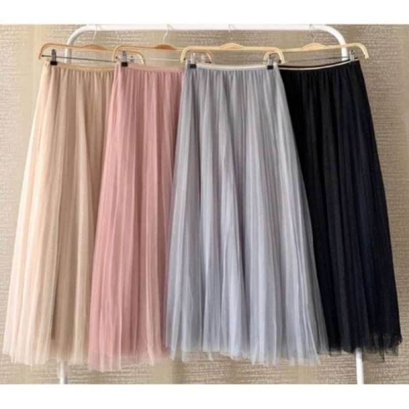 Jual ROK TUTU SKIRT POLOS ROK JARING ROK TUTU PREMIUM PG di