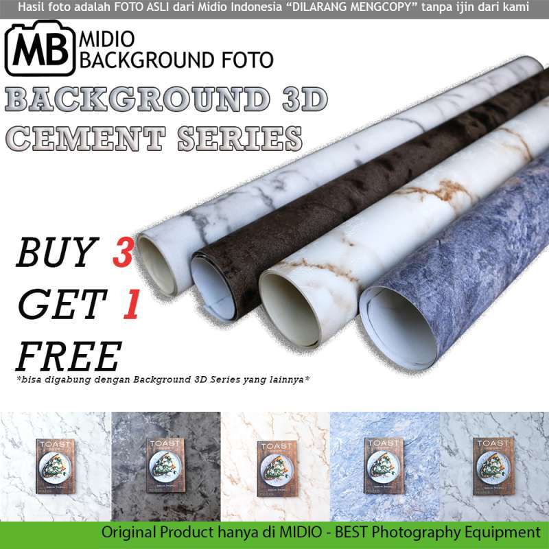 Jual Background 3d Midio Motif Marmer Background Foto 3d Ukuran 53x100 Online Oktober 2020 Blibli Com