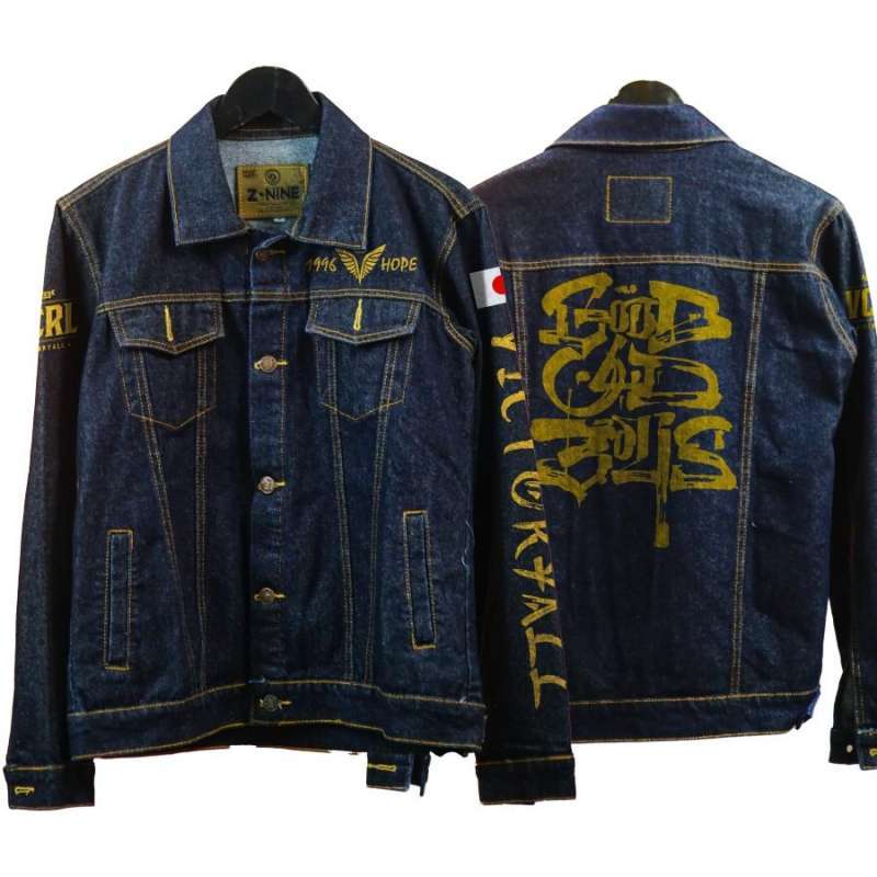 Brand jaket denim top