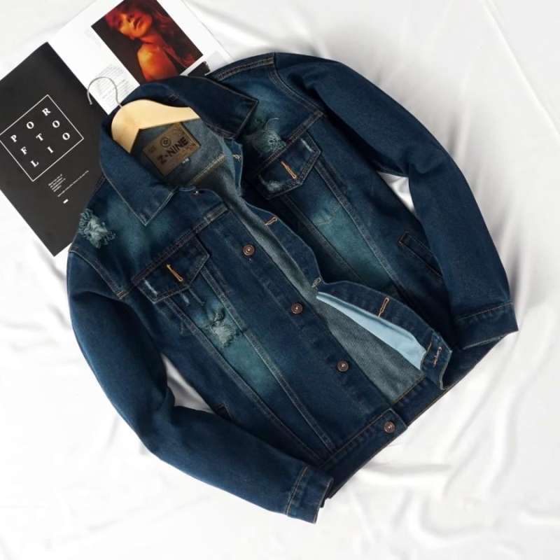 Jual Jaket Jeans Denim Pria Original Local Brand Hight Quality