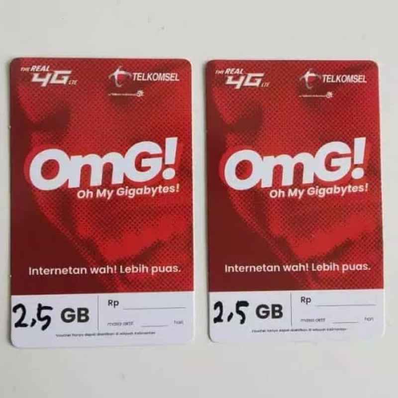 Jual Voucher Data Telkomsel 2 5 Gb 5 Hari Online Maret 2021 Blibli