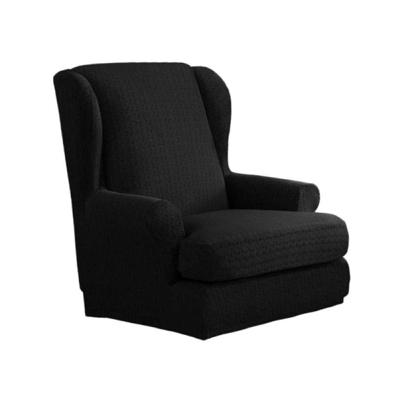 Jual Wing Chair Slipcovers Windmill Wingback Armchair Covers With Cushion Cover Online November 2020 Blibli Com