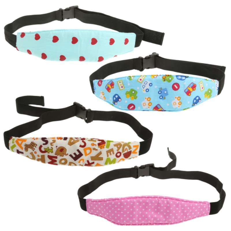 Jual 4x Lot Safety Baby Kids Stroller Car Seat Sleep Travel Aid Head Support Belt Online November 2020 Blibli Com