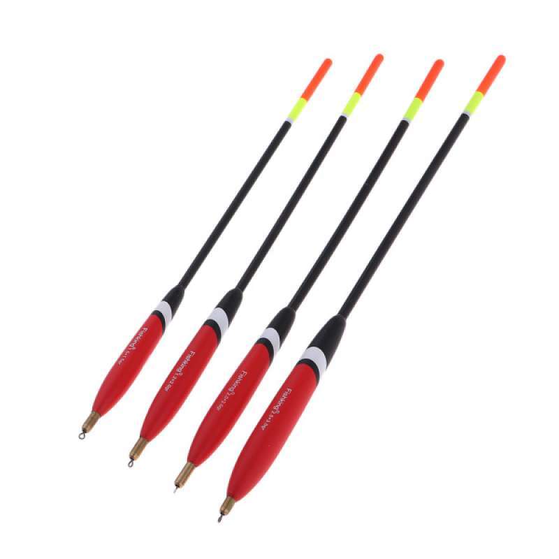 Jual 4pcs Mix Size Fishing Floats Wood Fishing Bobber Vertical Buoy Fishing Float Terbaru Juli 2021 Blibli