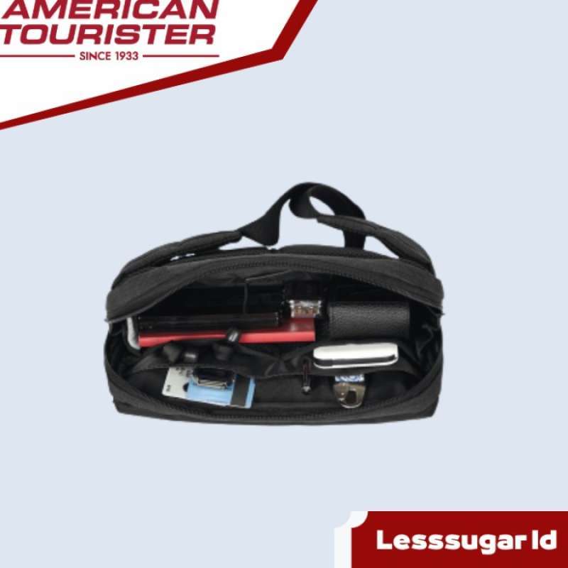 Promo Sling Bag AMERICAN TOURISTER Milton Sling Crossbody Bag 2