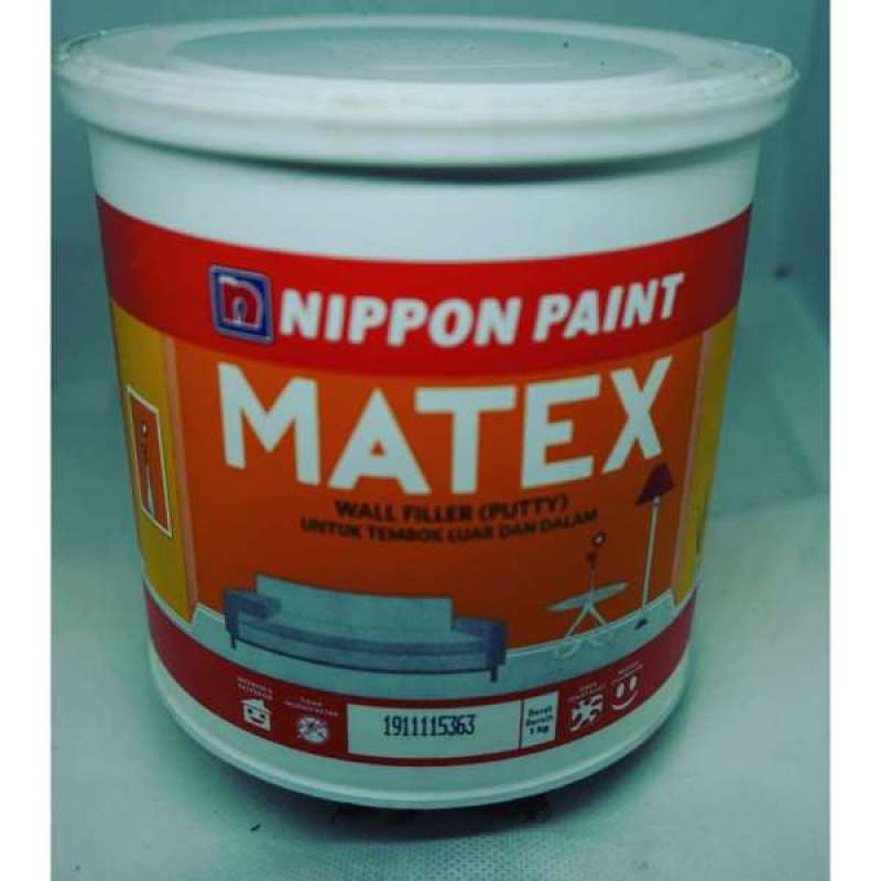 Jual Plamur Tembok Nippon Paint Matex 1 Kg Online Desember 2020 Blibli