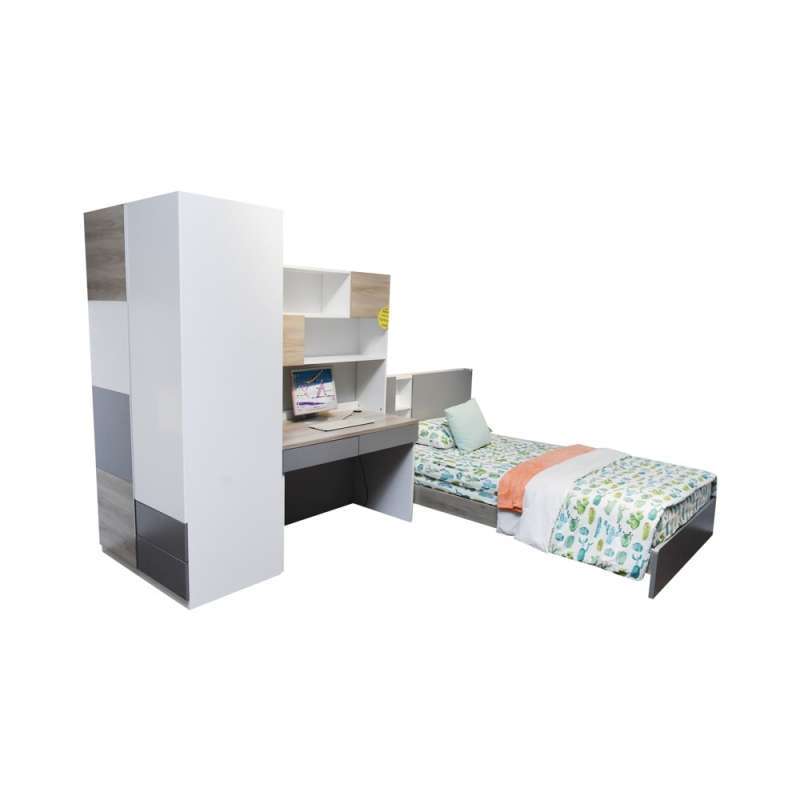 Ladd Set Kamar Tidur Abu Abu Terbaru Juli 2021 Harga Murah Kualitas Terjamin Blibli