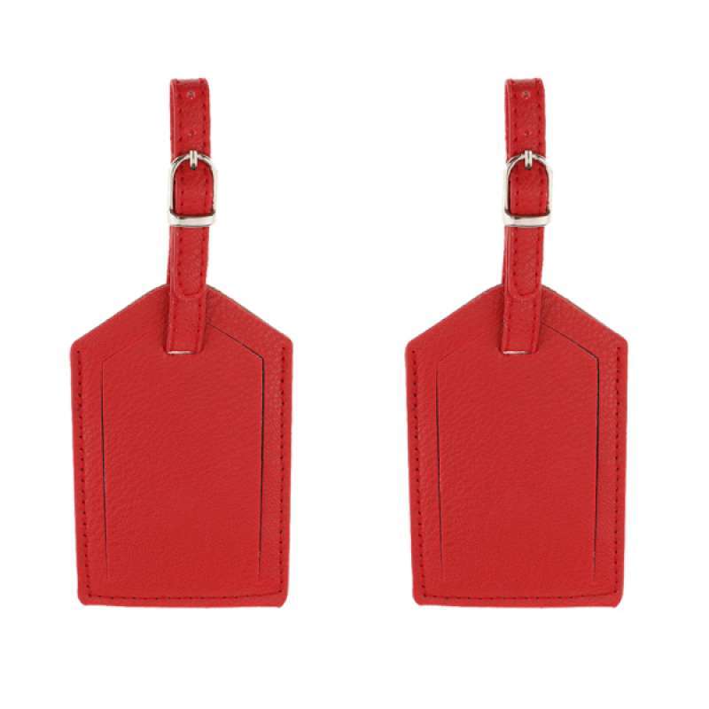 Pu Leather Luggage Tags Suitcase Tags 