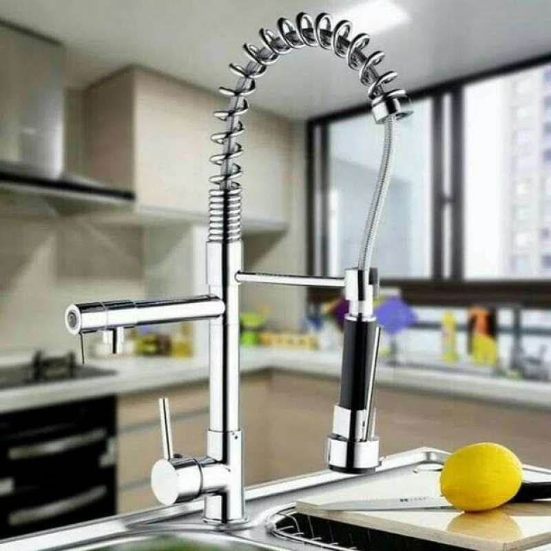 Jual Kran Dapur Pantry Panas Dingin Kran Mixer Kitchen Sink Keran Cuci Murah Mei 2021 Blibli