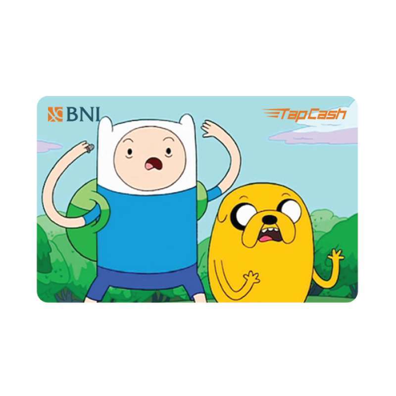 Jual Kartu BNI TAPCASH Kartun Anime Adventure Time 44 Kartun Movie