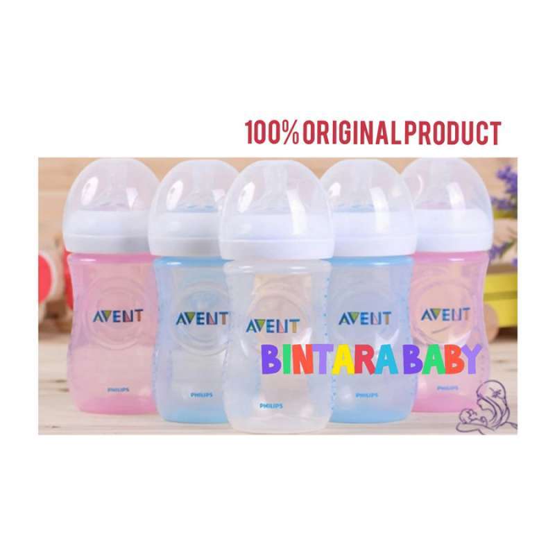 Jual Botol Susu Avent Natural 260ml Philips Avent Biru Online Desember 2020 Blibli