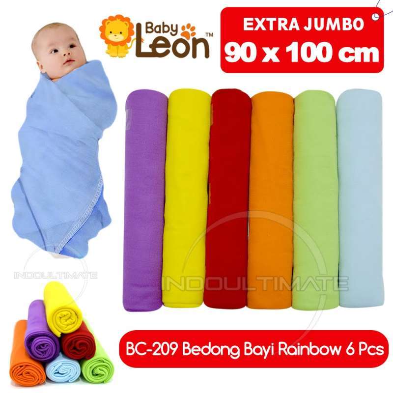 Jual Baby Leon 6 Pcs Kain Bedong Bayi Baby Rainbow Pastel Bc 209 100x90 Cm Selimut Bayi Bedong Bayi Baru Lahir Termurah Lembut Halus Alas Tidur Bayi Murah Mei 2021 Blibli