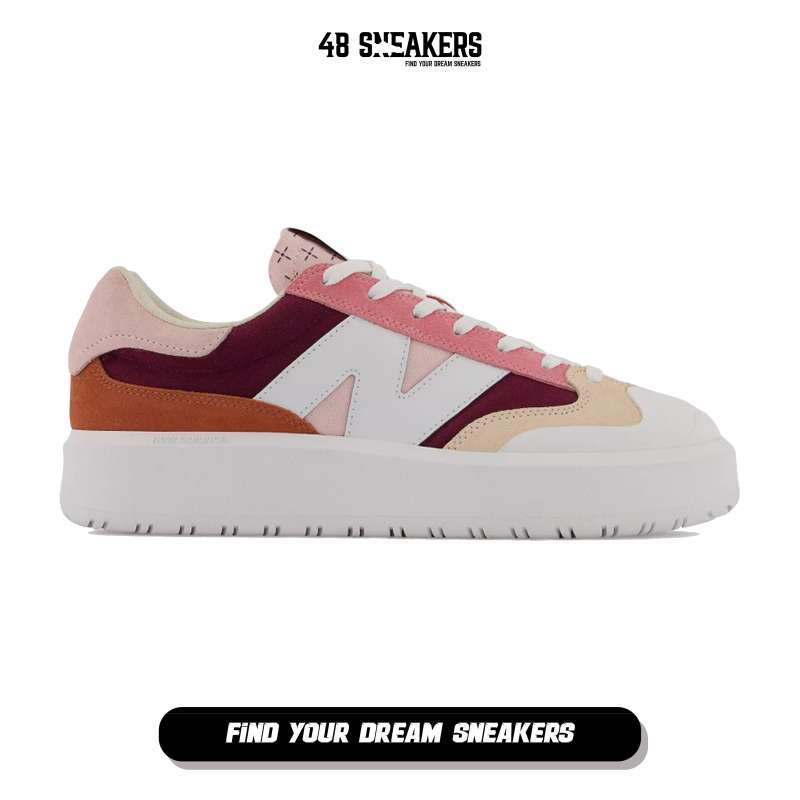 Sepatu new balance pink hitam sale