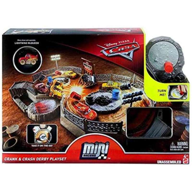 cars mini racers playset