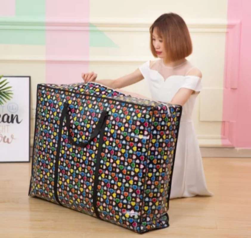 TAS KARUNG PLASTIK JUMBO TAS BELANJA N TAS LOUNDRY RANDOM