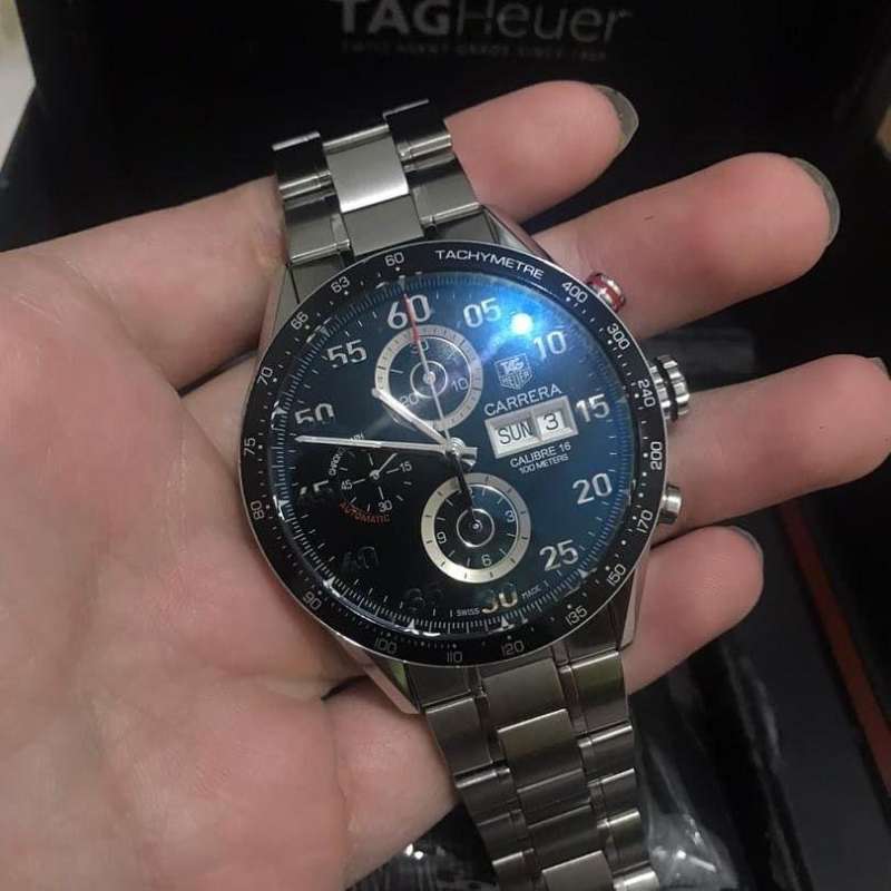 Jual jam tangan tag heuer carrera cal 16 daydate automatic